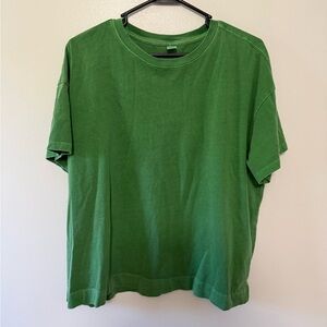 Old Navy Women's Green Short Sleeve Tee